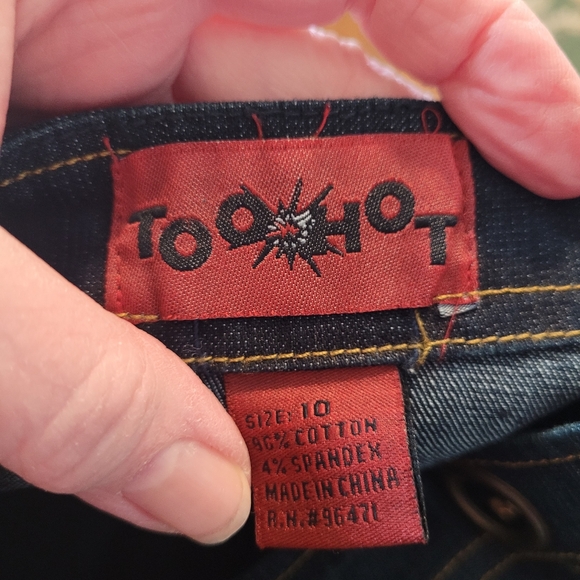 TooHot denim maxi skirt with Rawhide trim - 10. F27 - Picture 8 of 9